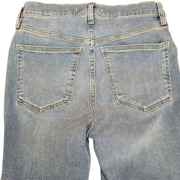 NWT Women's Free People Long & Lean High Waist Denim Jean Sz 27 - Picture 12 of 12